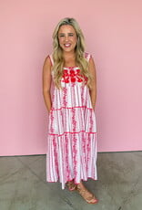 J.HOFFMAN'S Rosa Dress- Red Roses