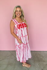 J.HOFFMAN'S Rosa Dress- Red Roses