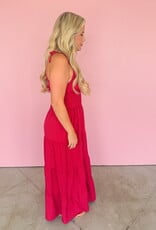 J.HOFFMAN'S Marigold Dress- Burgandy