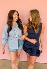 J.HOFFMAN'S Renia Dress- Navy