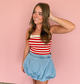J.HOFFMAN'S Go Time Top- Red