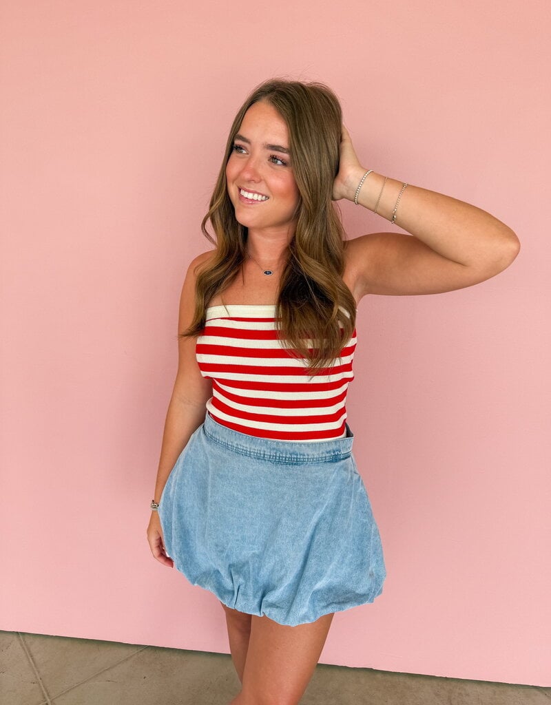 J.HOFFMAN'S Go Time Top- Red