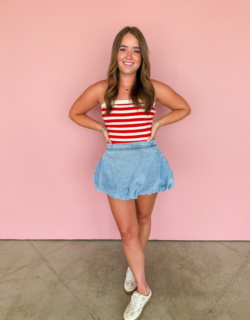 J.HOFFMAN'S Go Time Top- Red