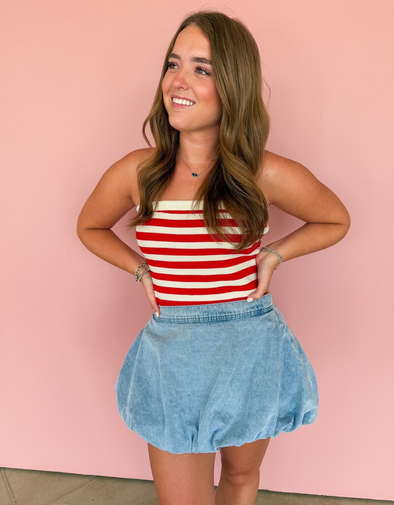J.HOFFMAN'S Go Time Top- Red