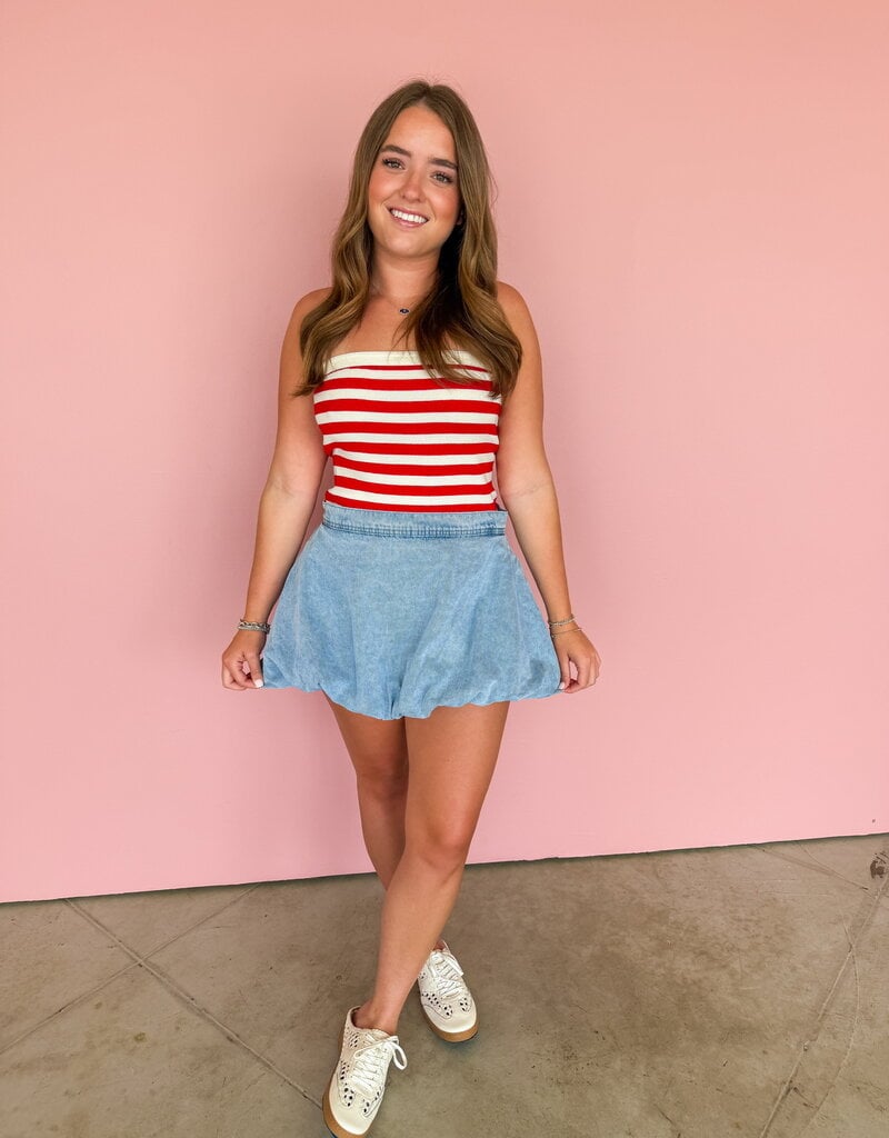 J.HOFFMAN'S Go Time Top- Red