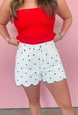 J.HOFFMAN'S Missy Shorts- Polka Dot