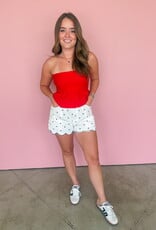 J.HOFFMAN'S Missy Shorts- Polka Dot