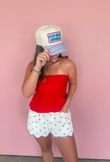 J.HOFFMAN'S God Bless American Trucker Hat