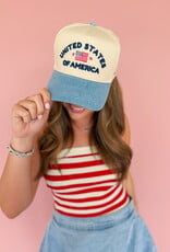 J.HOFFMAN'S United States Of America Trucker Hat
