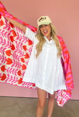 J.HOFFMAN'S Pop Art Petals Pool Towel