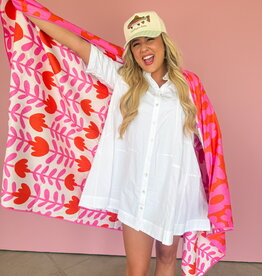 J.HOFFMAN'S Pop Art Petals Pool Towel