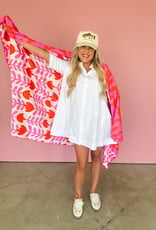 J.HOFFMAN'S Pop Art Petals Pool Towel