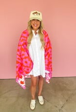 J.HOFFMAN'S Pop Art Petals Pool Towel