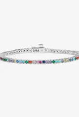 J.HOFFMAN'S Multi Heiress Tennis Bracelet