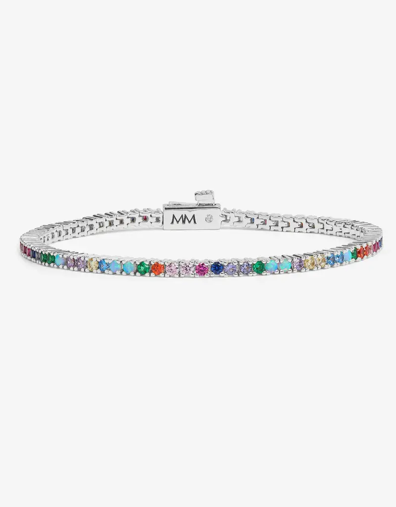 J.HOFFMAN'S Multi Heiress Tennis Bracelet