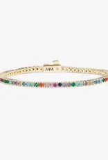 J.HOFFMAN'S Multi Heiress Tennis Bracelet