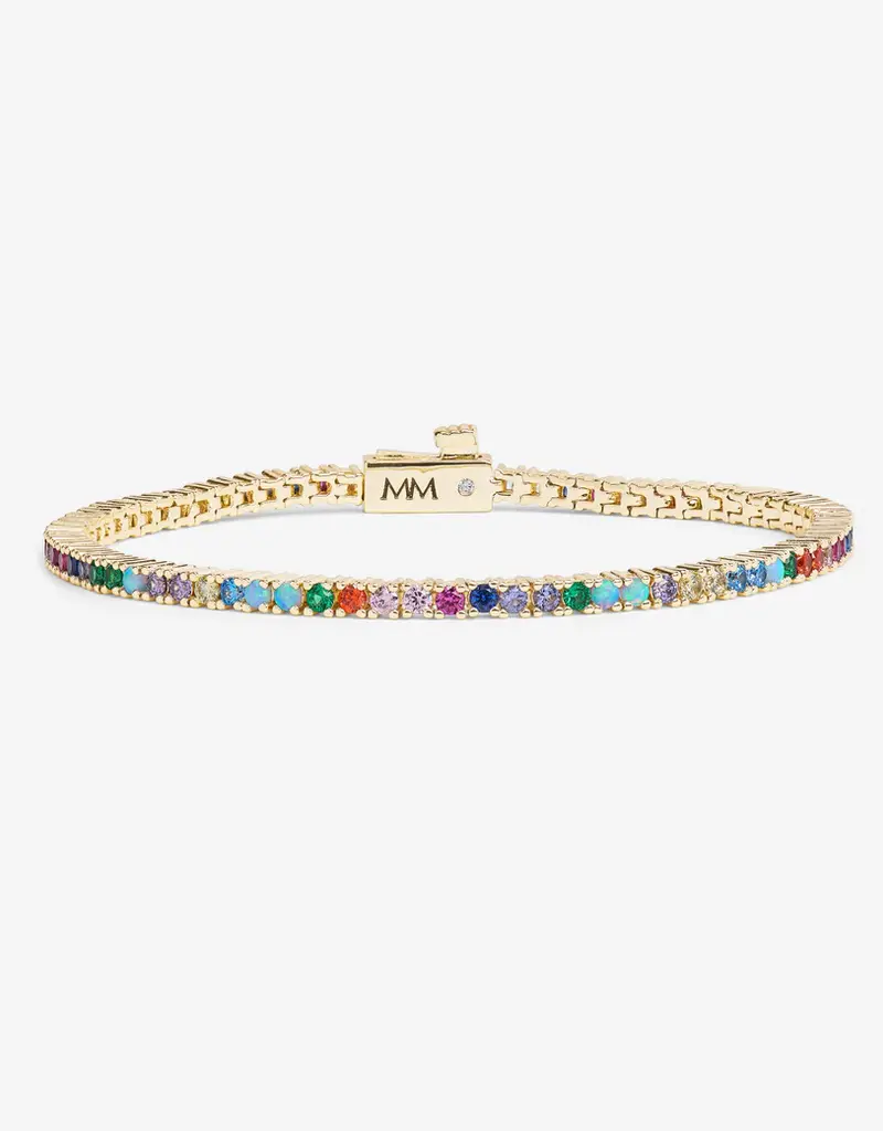 J.HOFFMAN'S Multi Heiress Tennis Bracelet
