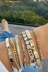 J.HOFFMAN'S Multi Heiress Tennis Bracelet