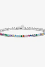 J.HOFFMAN'S Multi Baby Not Your Basic Tennis Bracelet