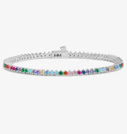 J.HOFFMAN'S Multi Baby Not Your Basic Tennis Bracelet