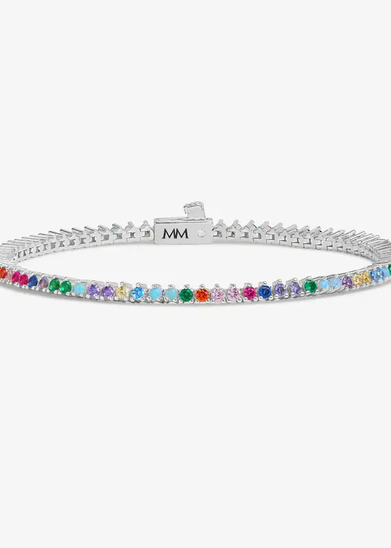 J.HOFFMAN'S Multi Baby Not Your Basic Tennis Bracelet