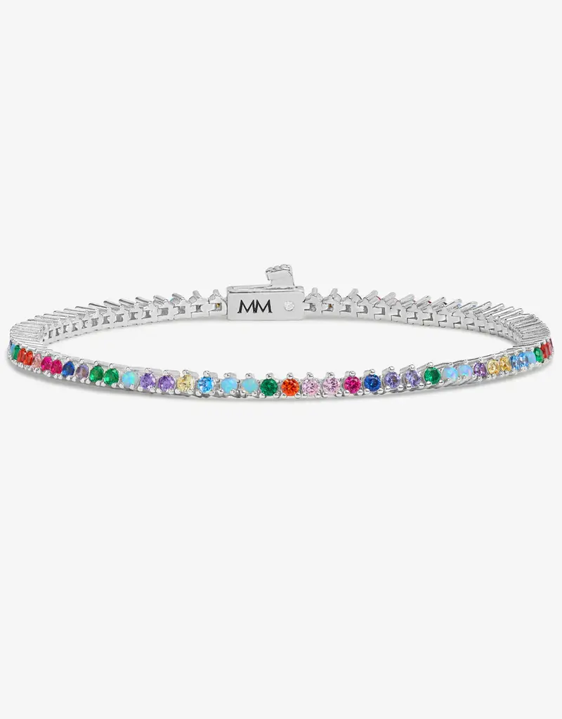 J.HOFFMAN'S Multi Baby Not Your Basic Tennis Bracelet