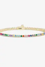 J.HOFFMAN'S Multi Baby Not Your Basic Tennis Bracelet