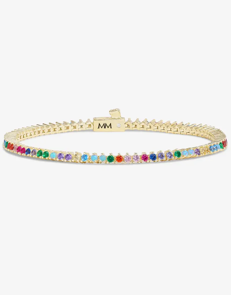J.HOFFMAN'S Multi Baby Not Your Basic Tennis Bracelet