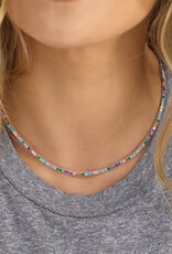 J.HOFFMAN'S Multi Baby Heiress Tennis Necklace