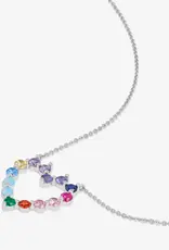 J.HOFFMAN'S Multi Heart Shes An Icon Necklace