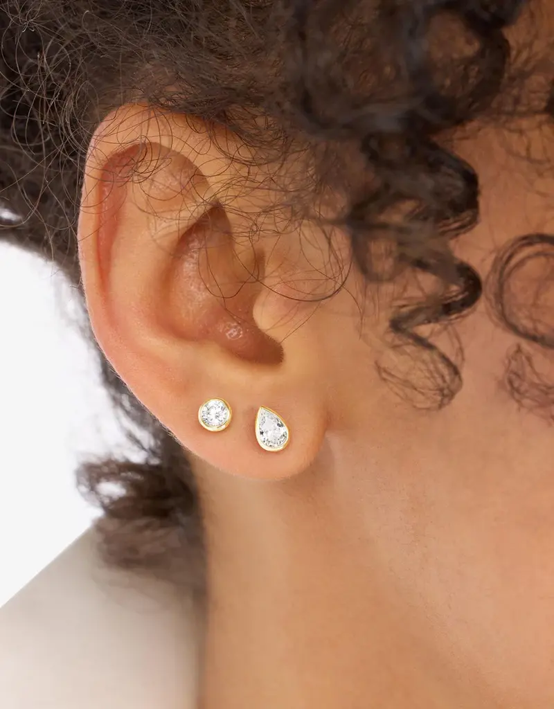 J.HOFFMAN'S Isla Studs- Gold