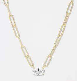 J.HOFFMAN'S Hello Gorgeous Samantha Chain Necklace