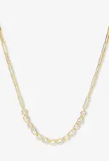 J.HOFFMAN'S Isla Samantha Tennis Necklace