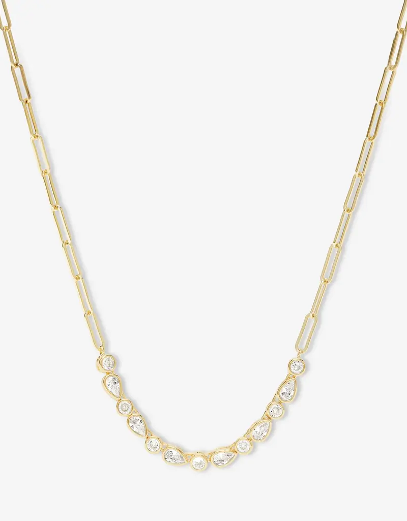 J.HOFFMAN'S Isla Samantha Tennis Necklace