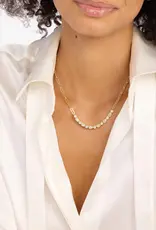 J.HOFFMAN'S Isla Samantha Tennis Necklace