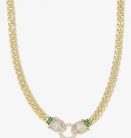 J.HOFFMAN'S Jaguar Cuban Chain Necklace