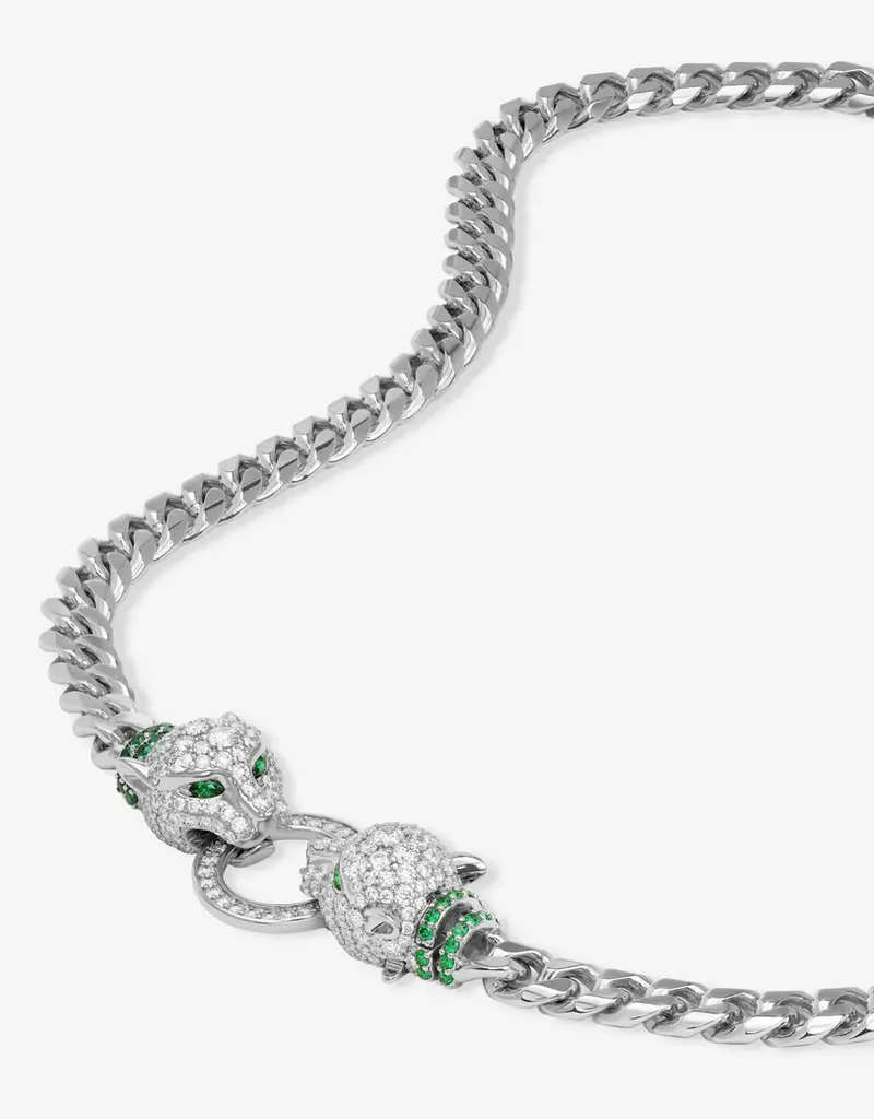 J.HOFFMAN'S Jaguar Cuban Chain Necklace