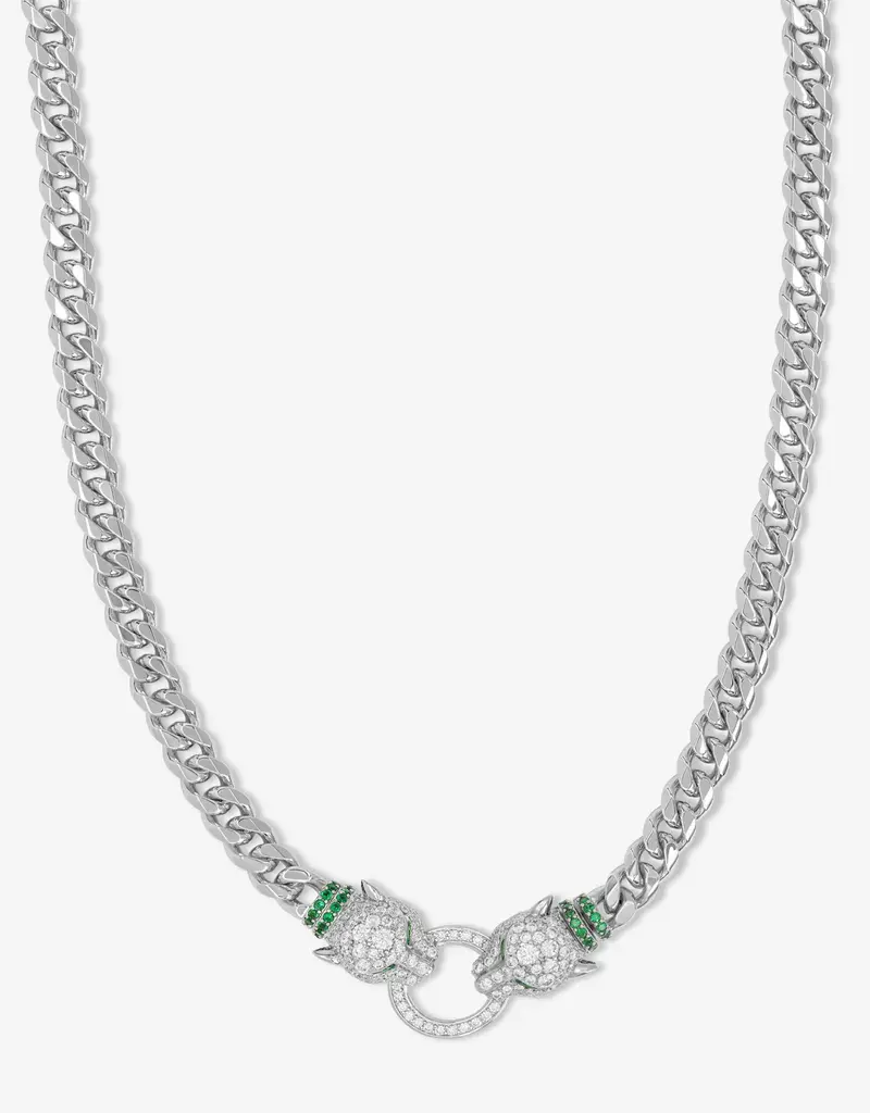 J.HOFFMAN'S Jaguar Cuban Chain Necklace
