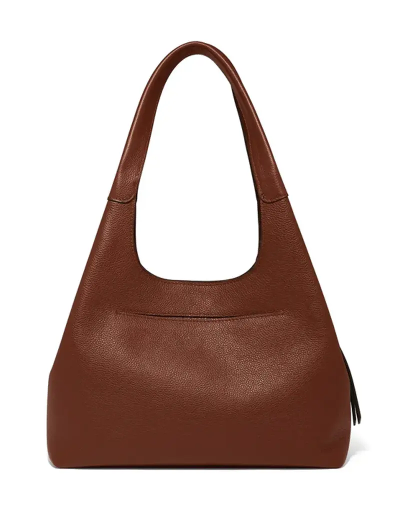Selene Embroidered Shoulderbag in Bourbon