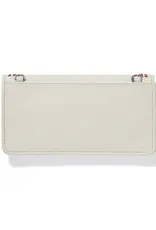 Rockmore Embroidered Wallet in white