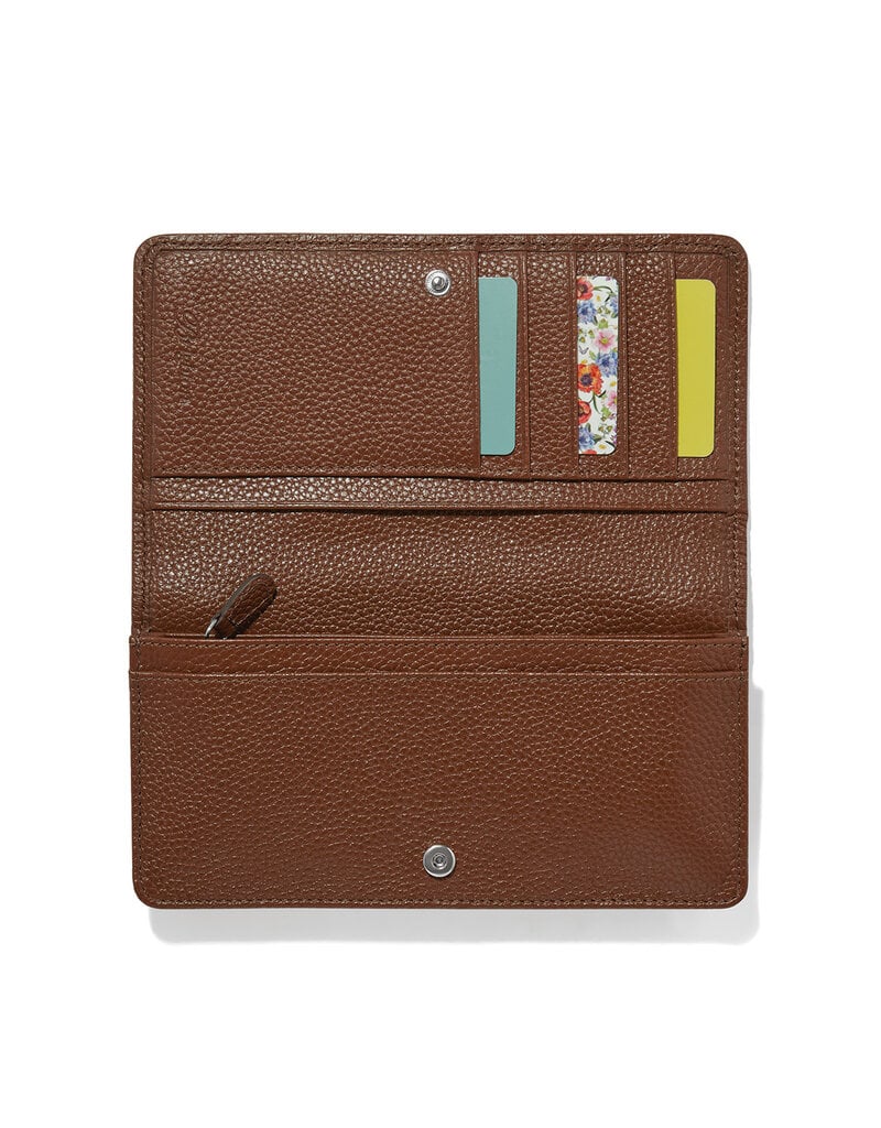 Rockmore Embroidered Wallet in Bourbon