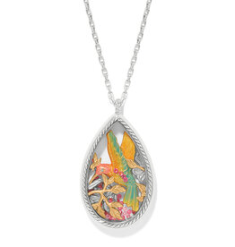 Everbloom Hummingbird Shaker Necklace