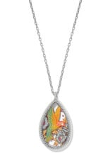 Everbloom Hummingbird Shaker Necklace