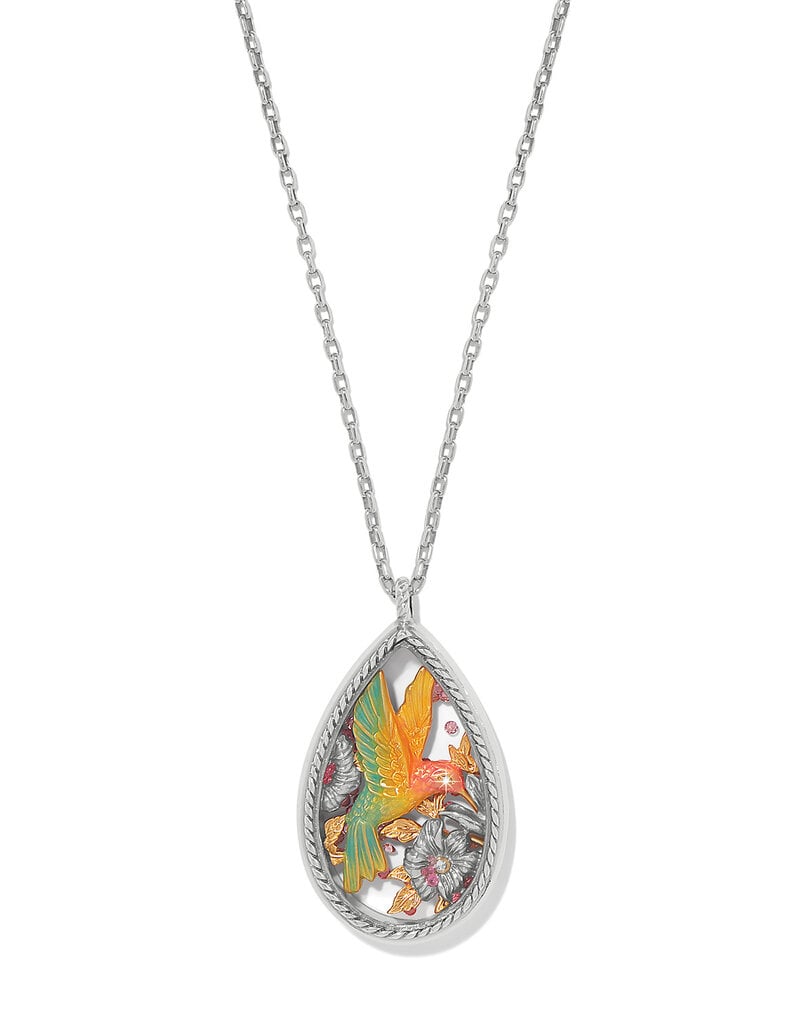 Everbloom Hummingbird Shaker Necklace