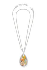 Everbloom Hummingbird Shaker Necklace