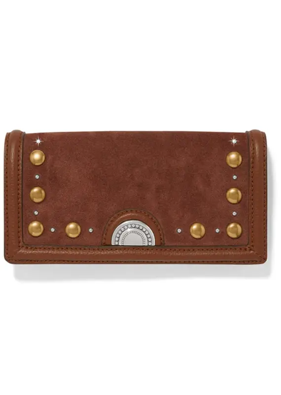 Fusion Slim Folio Wallet in Bourbon