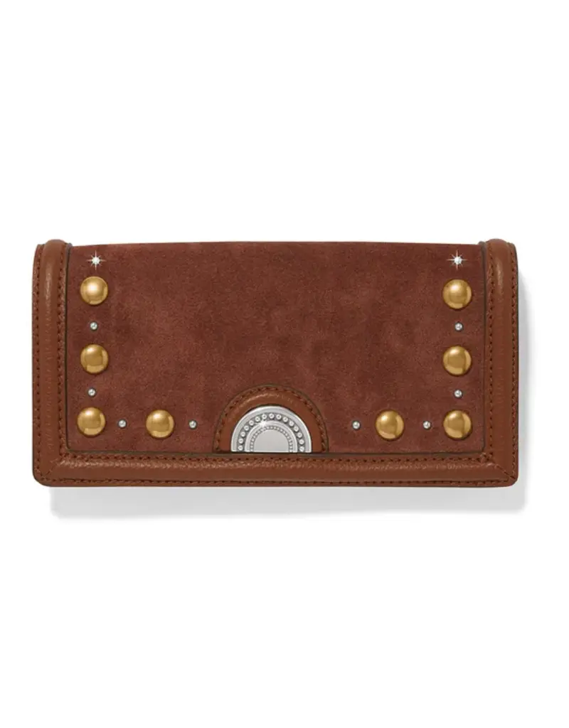 Fusion Slim Folio Wallet in Bourbon