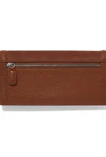 Fusion Slim Folio Wallet in Bourbon