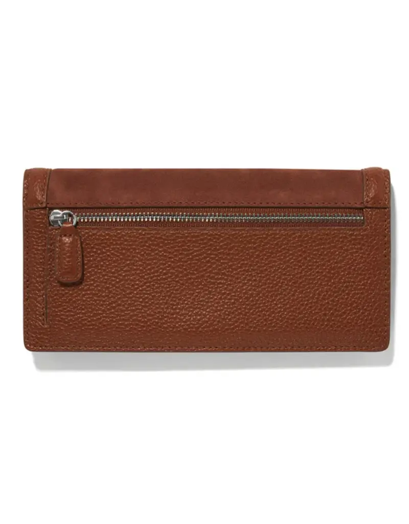 Fusion Slim Folio Wallet in Bourbon