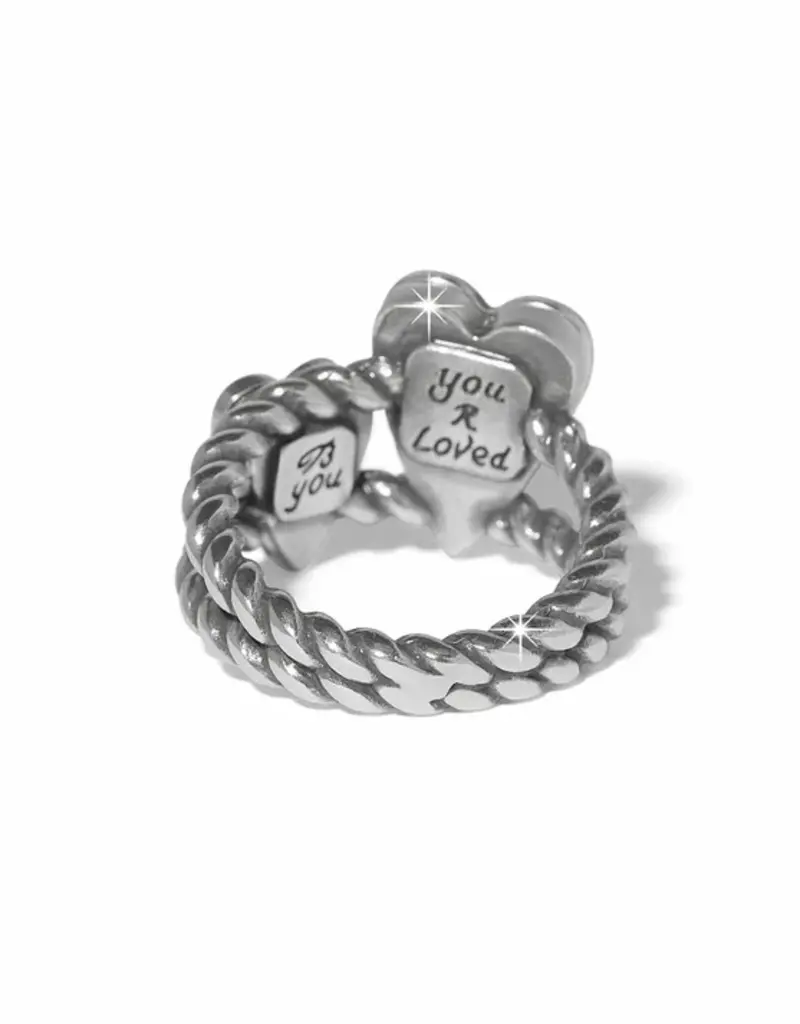 Love messages You Are Loved Ring in Blue